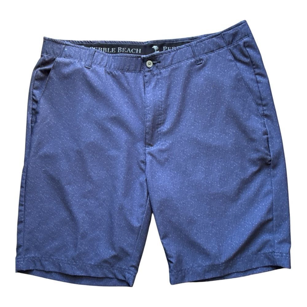 Pebble Beach Men's Blue Golf Shorts 38